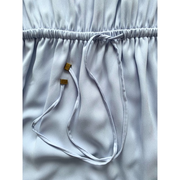 NWOT Dynamite Light Blue Shirt Dress with Zip - Picture 7 of 7